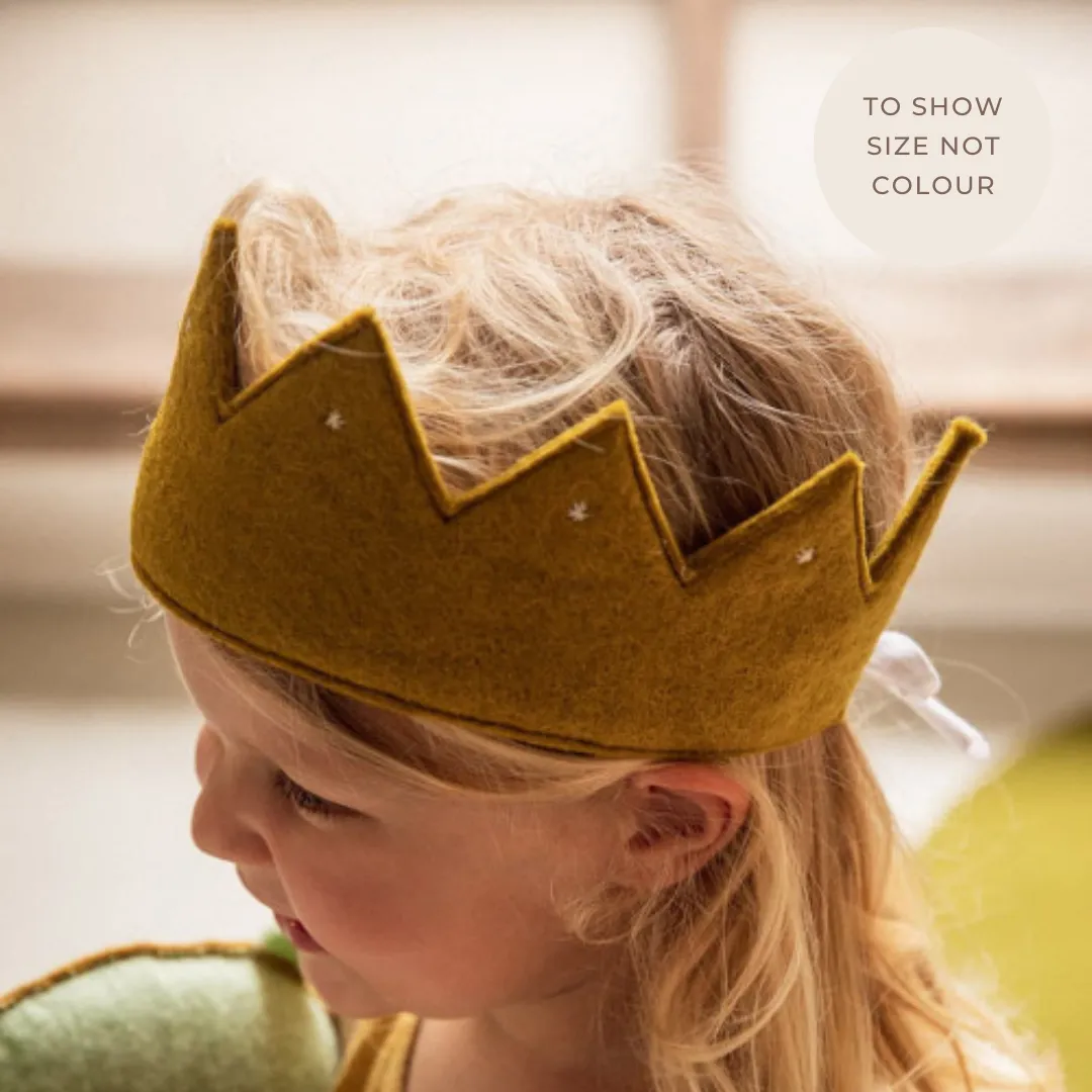Muskhane Felt Crown | RANI Medium | Natural