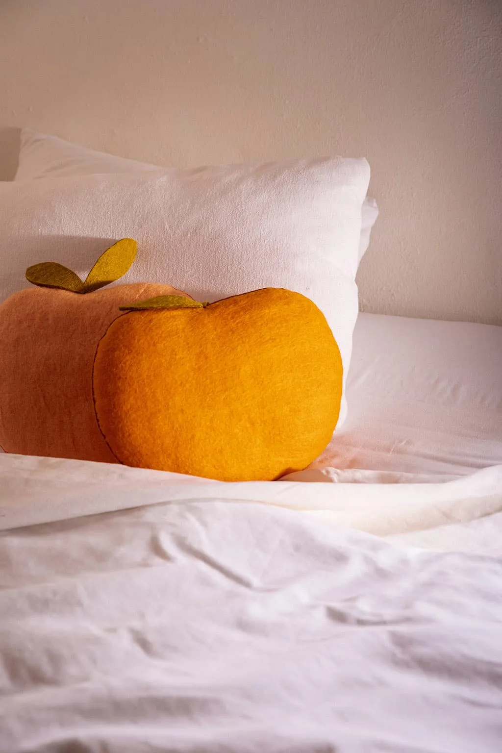 Muskhane Fruit Cushion | Peach | Blush