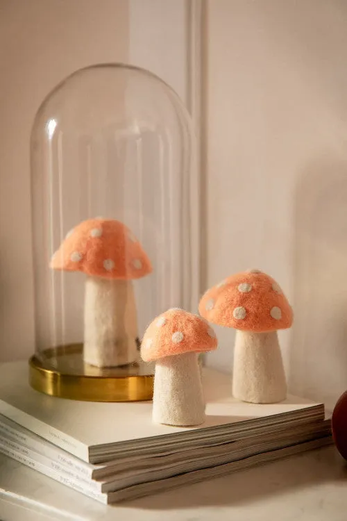Muskhane Mushroom - Large 13cm - DOTTY Blush