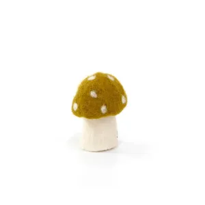 Muskhane Mushroom - Small 8cm - DOTTY Pistachio