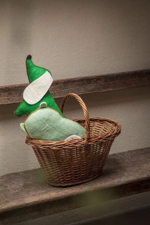 Muskhane Sausage Dog Pasu Cushion | Chlorophyll