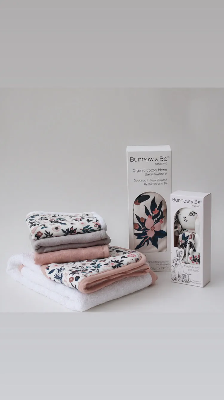 Muslin Bunny Comforter - Petit Clementine