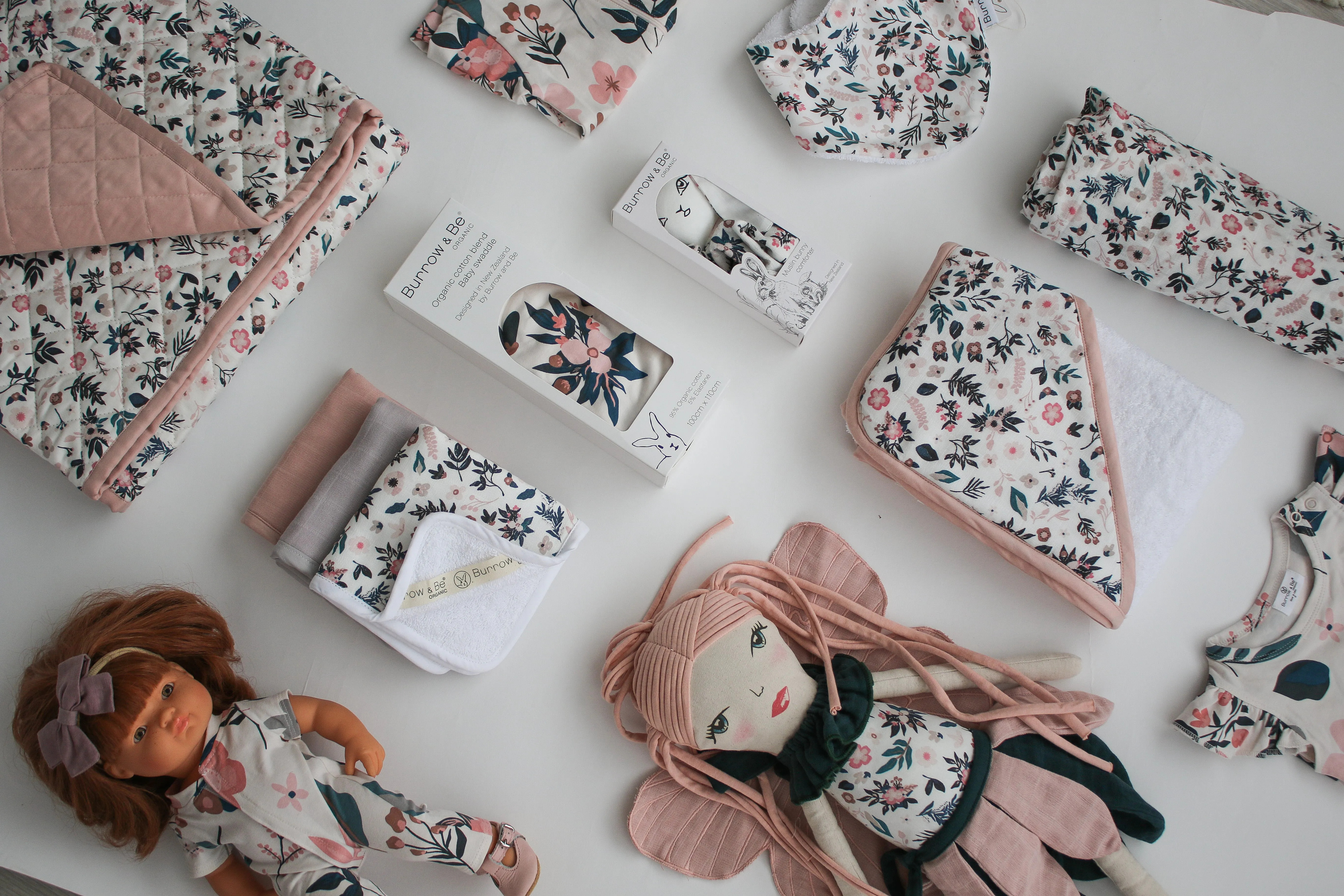 Muslin Bunny Comforter - Petit Clementine