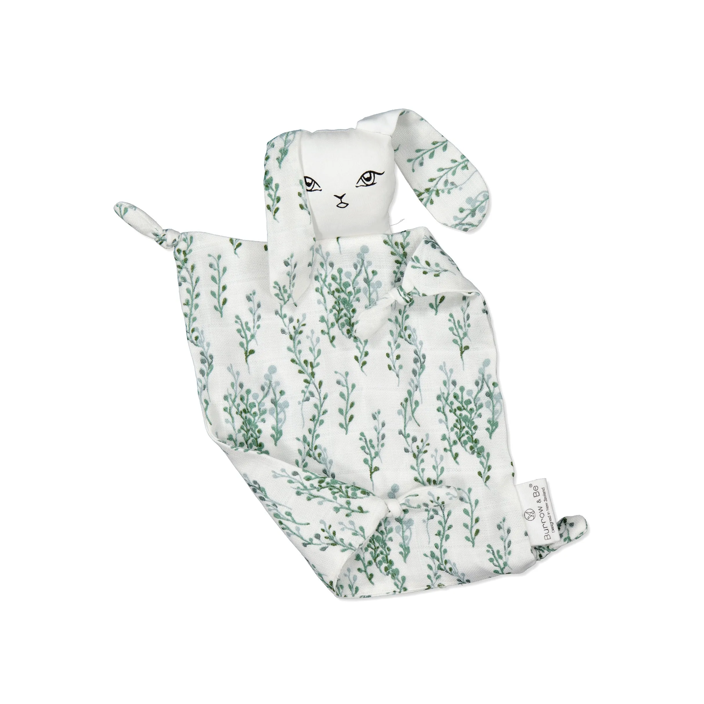 Muslin Bunny Comforter - String of Pearls