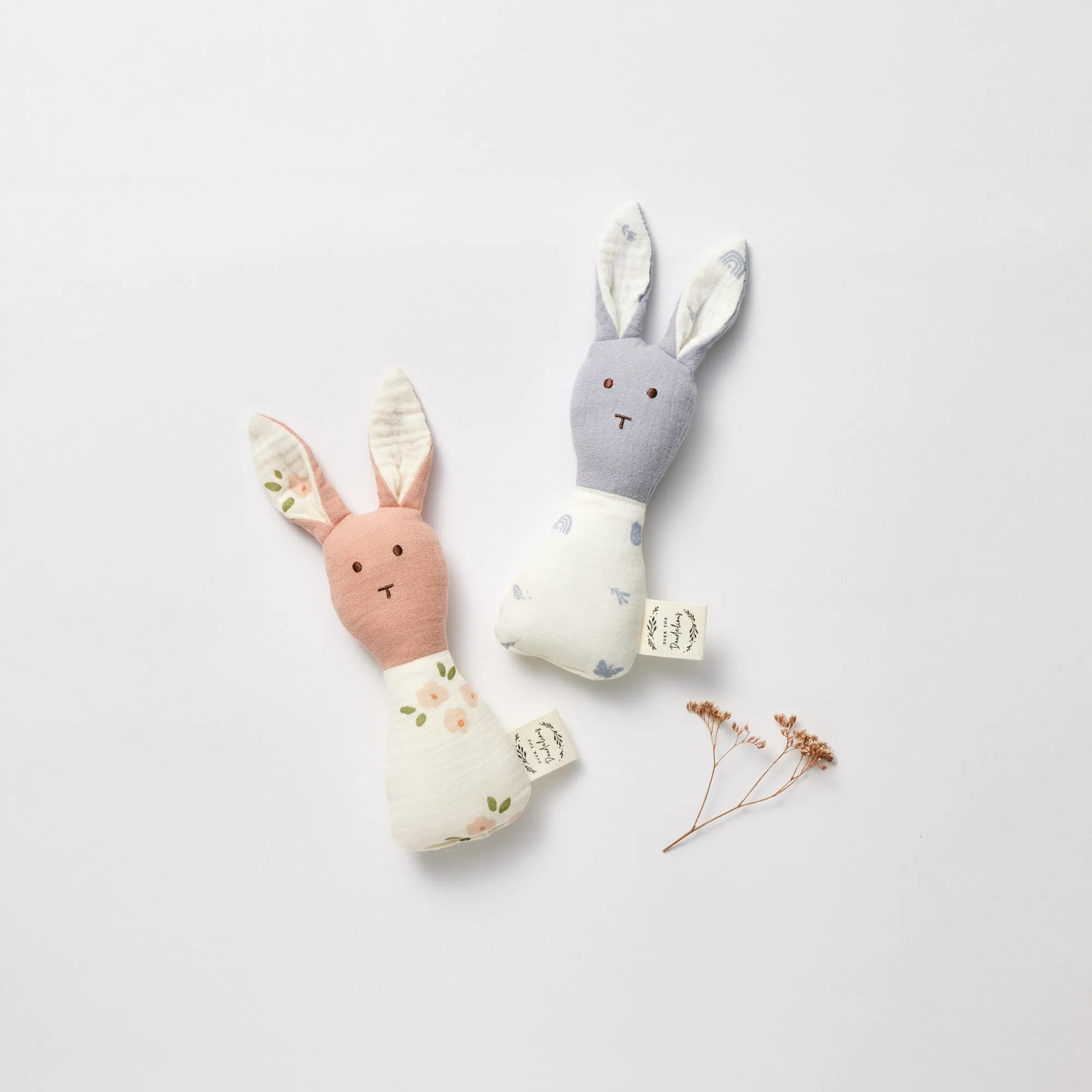 Muslin Rattle | Bunny Daisy