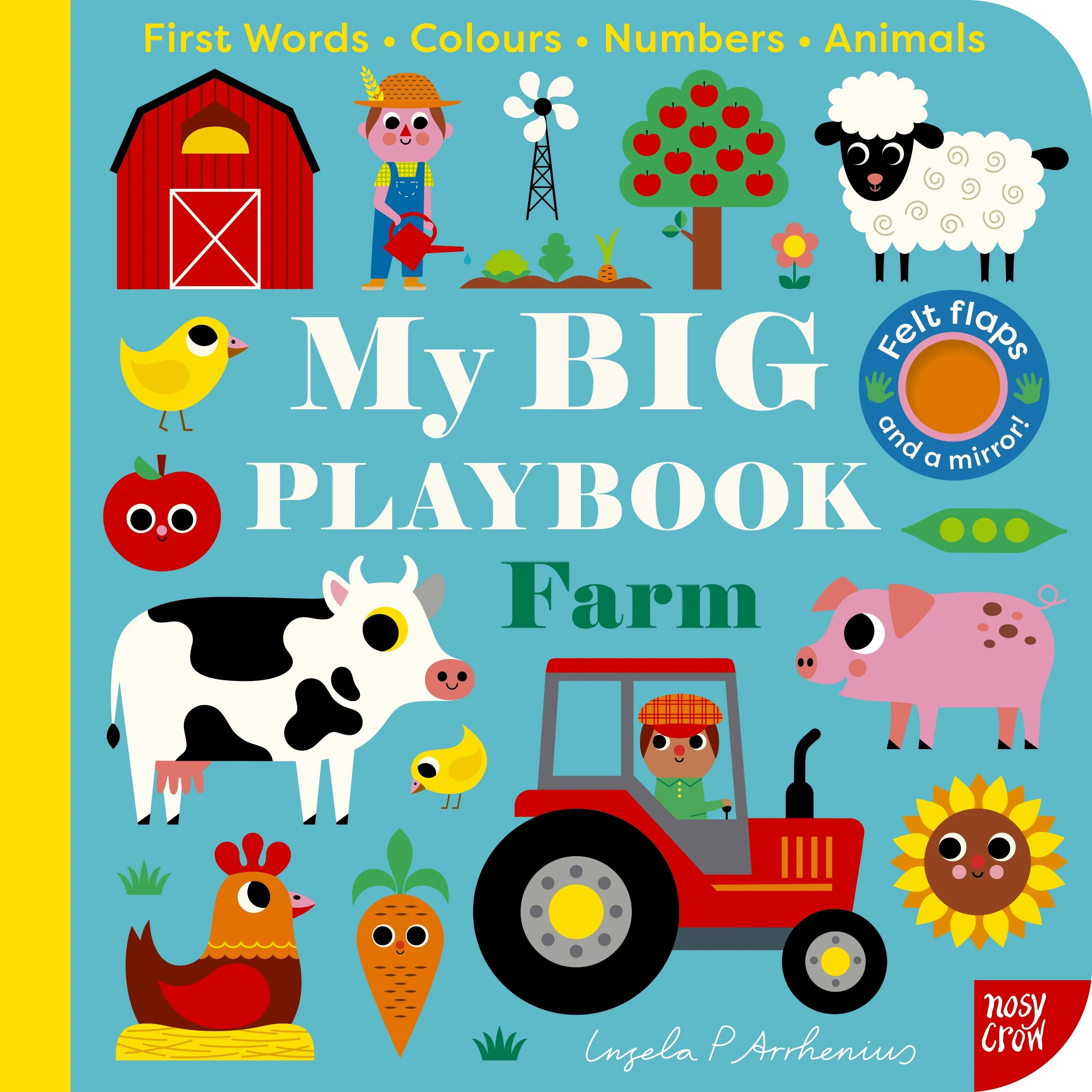 My BIG Playbook FARM (With Felt Flaps)