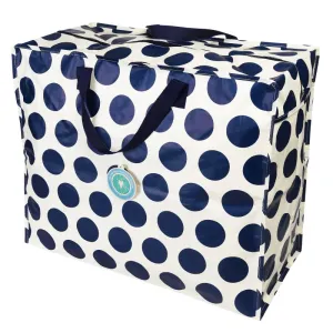 Navy On Cream Spotlight - Jumbo Storage Bag