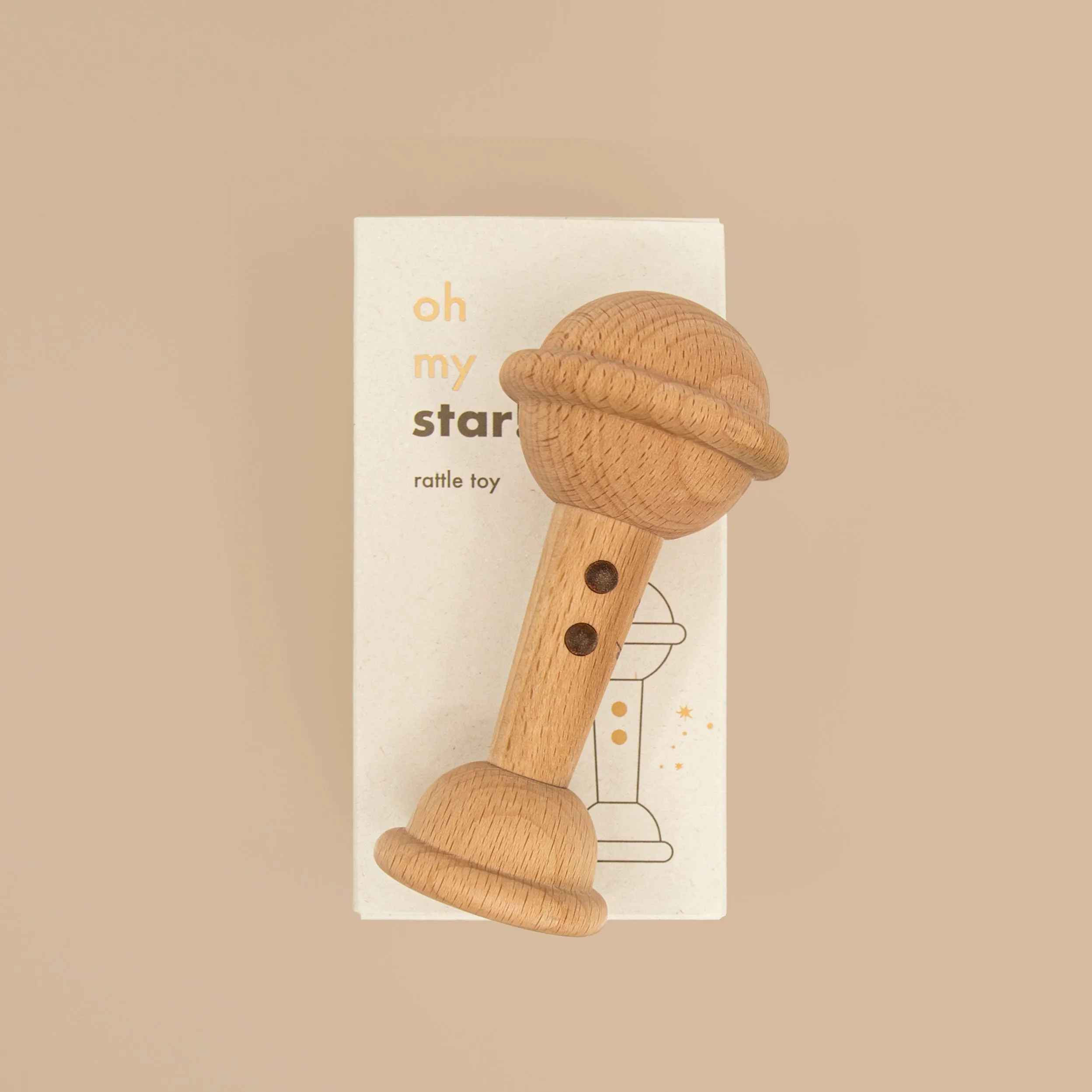 Oioiooi Oh My Star Baby Rattle