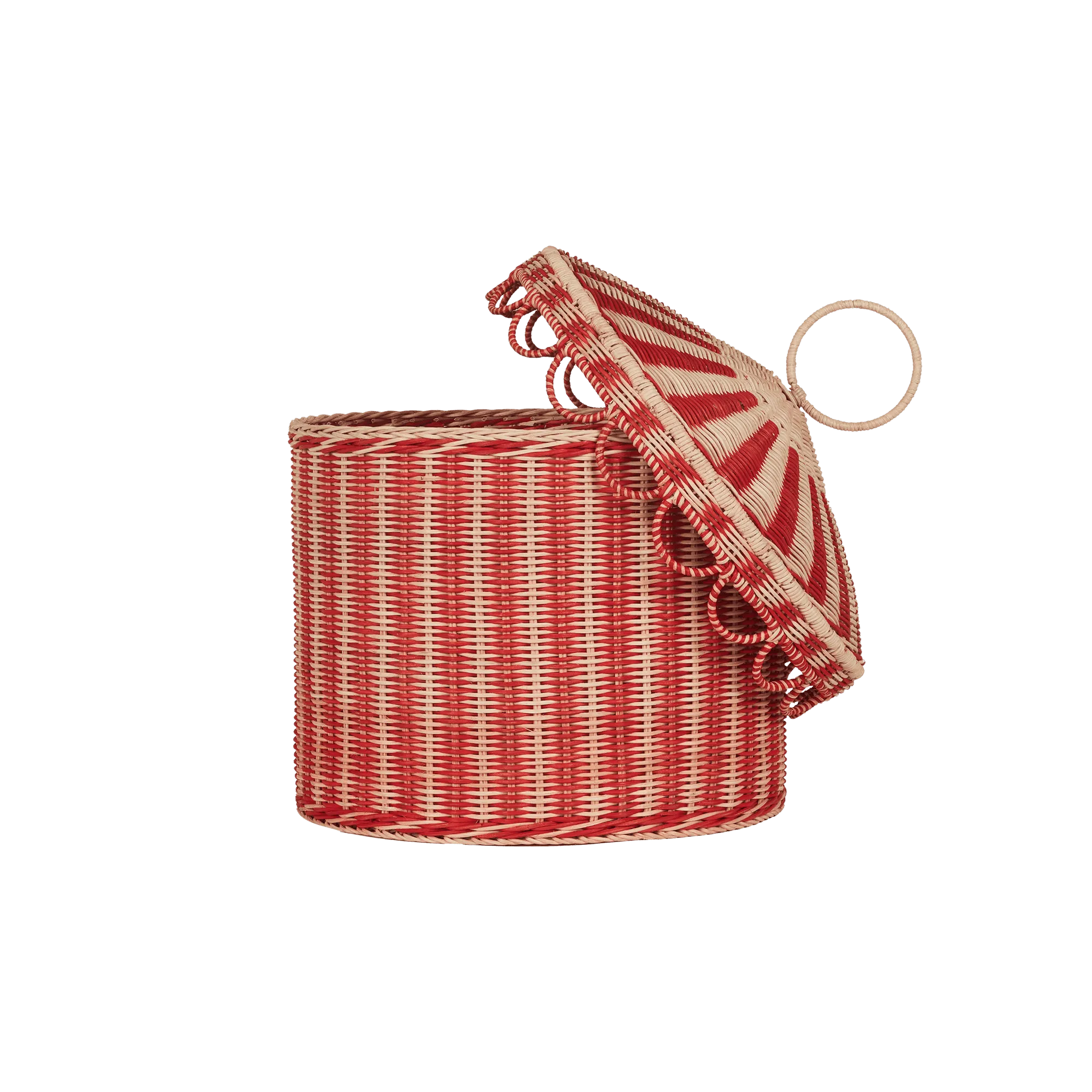 Olli Ella Rattan | Circus Tent Toy Basket LARGE