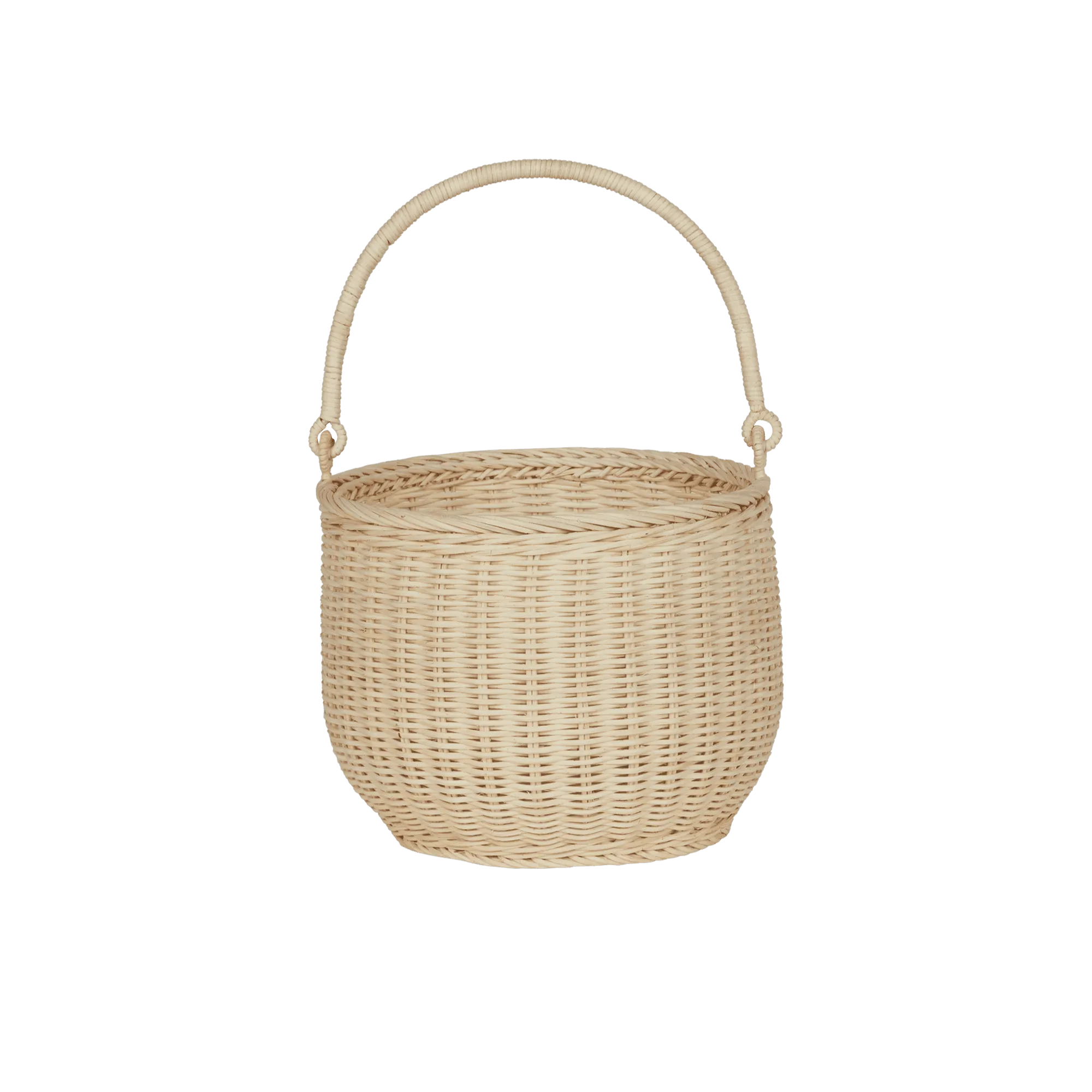 Olli Ella Rattan | Gathering Basket | Straw