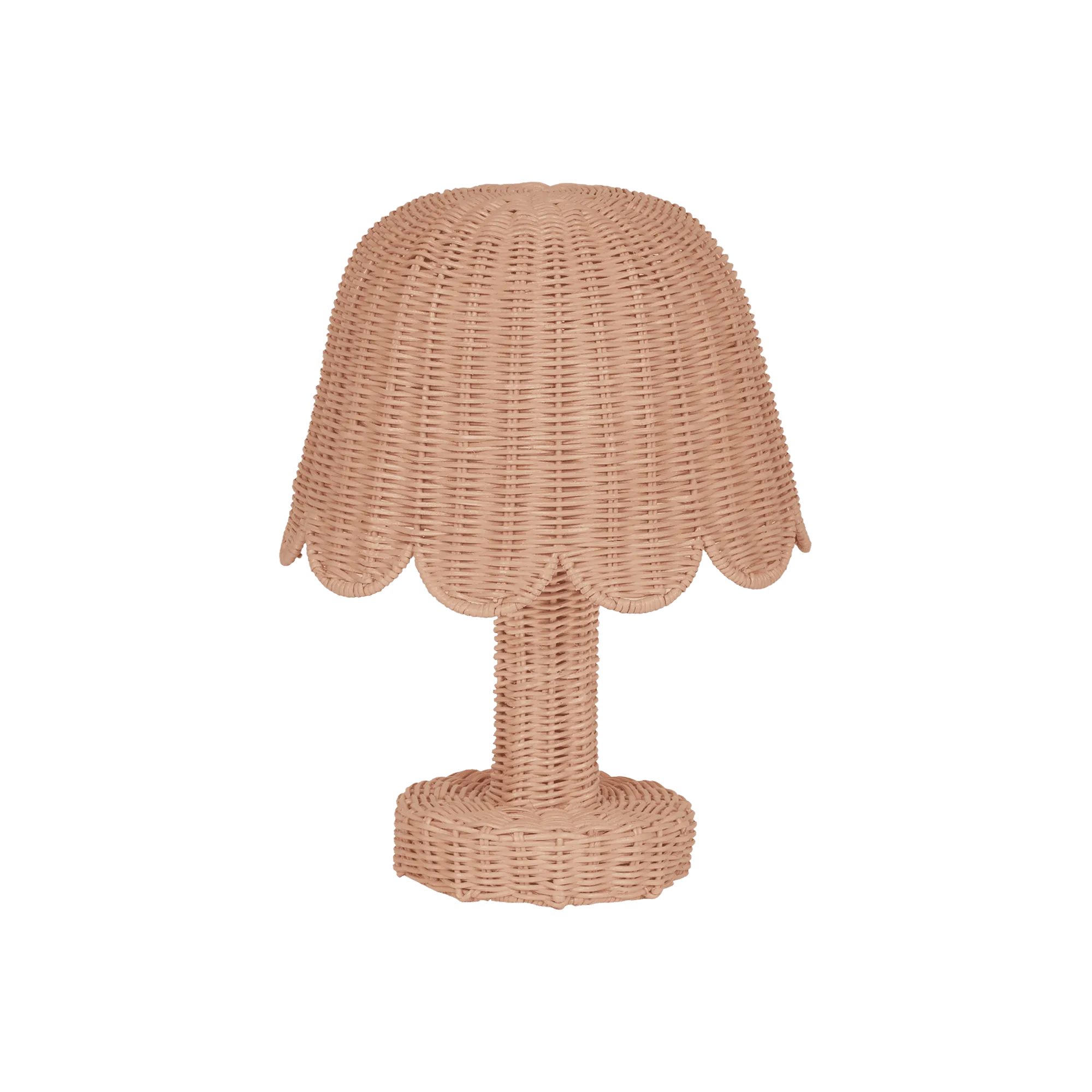 Olli Ella Rattan | Lamp Petal | Seashell Pink