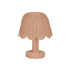 Olli Ella Rattan | Lamp Petal | Seashell Pink