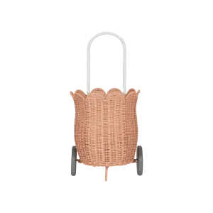 Olli Ella Rattan | Luggy PETAL | Seashell Pink
