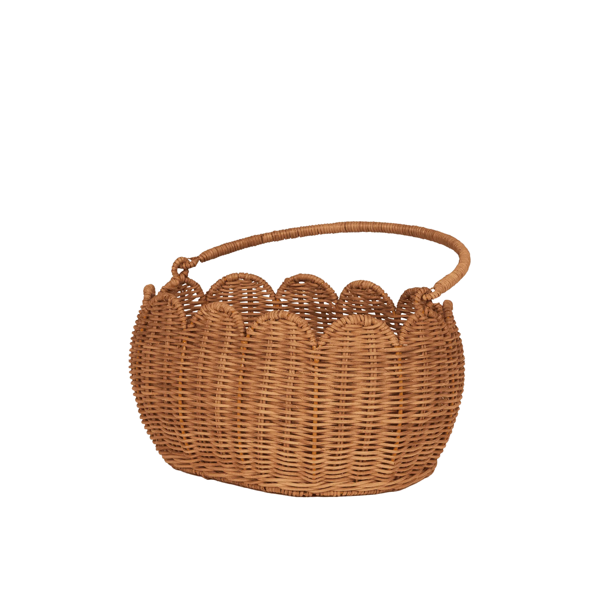 Olli Ella Rattan | Petal Basket | Natural