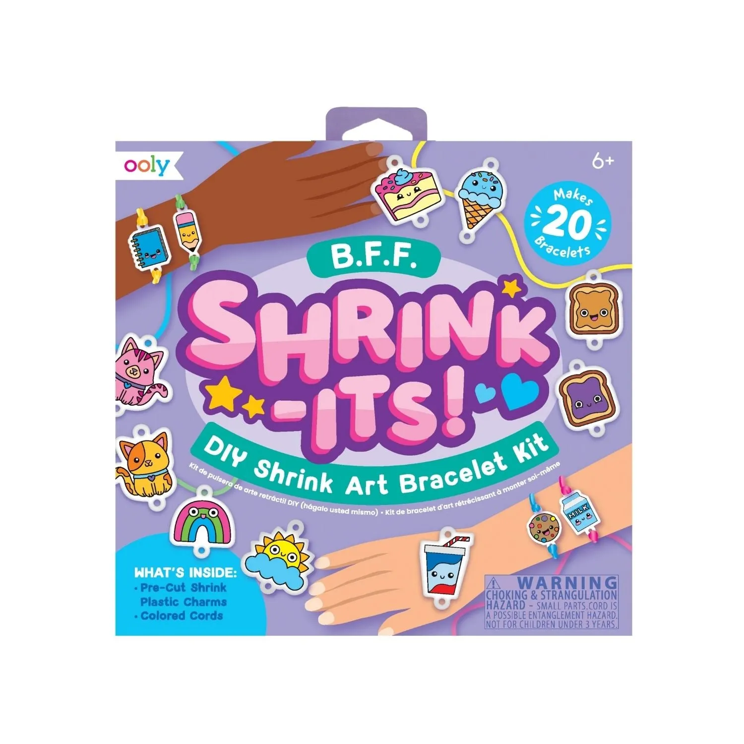 Ooly DIY Shrink Art Kit - BFF