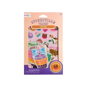 Ooly Stickiville Scented Stickers | Cat Cafe