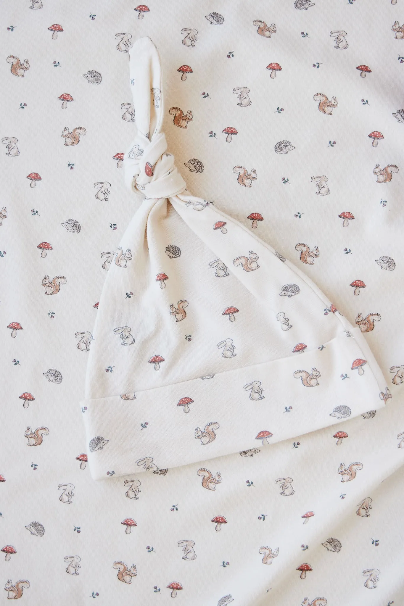 Organic Cotton Cot Sheet | Woodland Friends