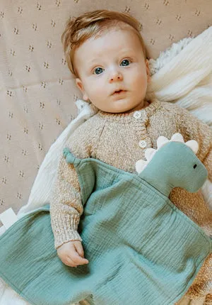 Organic Lovey Muslin | Dinosaur