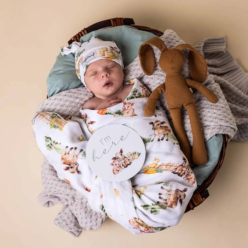 Organic Muslin Wrap | Farm