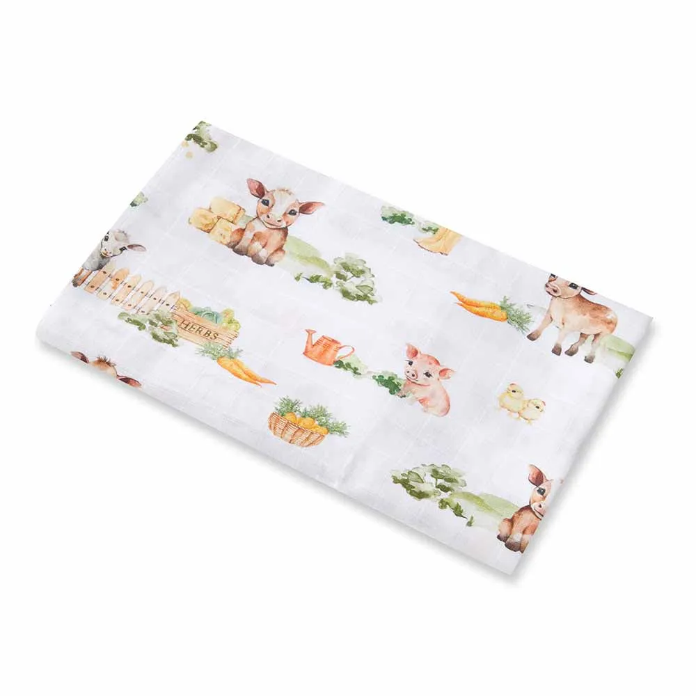 Organic Muslin Wrap | Farm