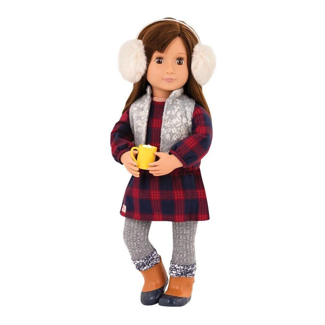 Our Generation BD30318 Cocoa Cozy Dolls Outfit for 18-inch Dolls
