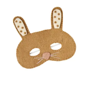 Pashom Easter Bunny Felt Mask BEIGE