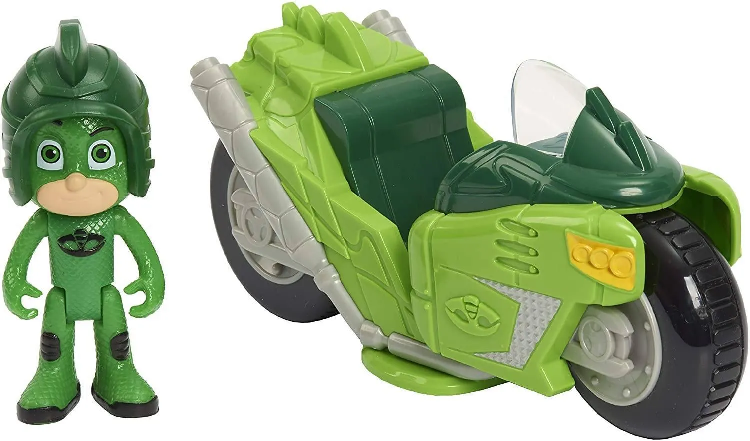 PJ Masks Kickback Motorcycles-Gekko 2 Piece Figure Set