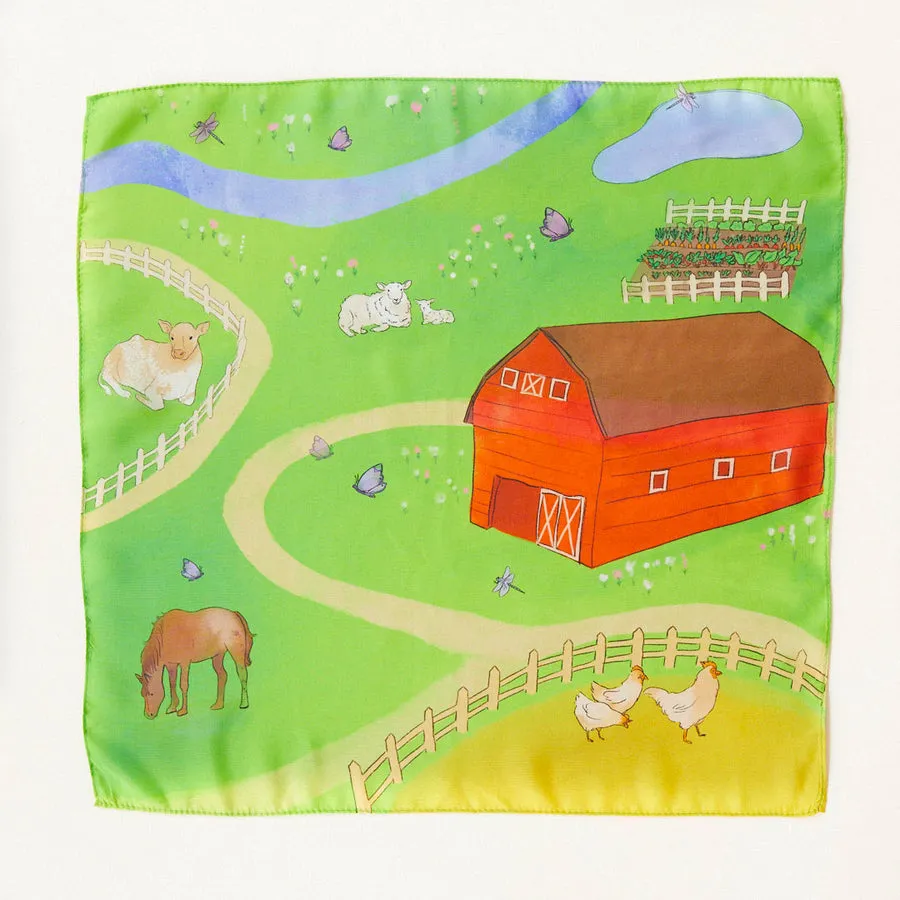 Playmap & Stuffed Farm Animals Set | On the Farm