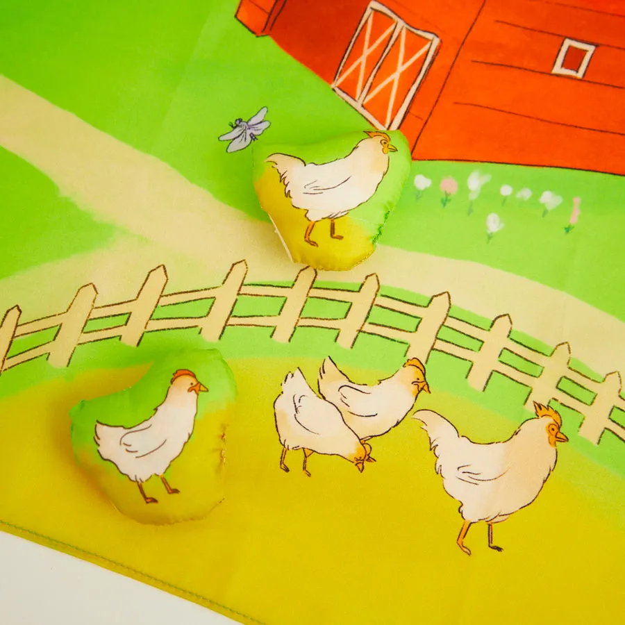 Playmap & Stuffed Farm Animals Set | On the Farm