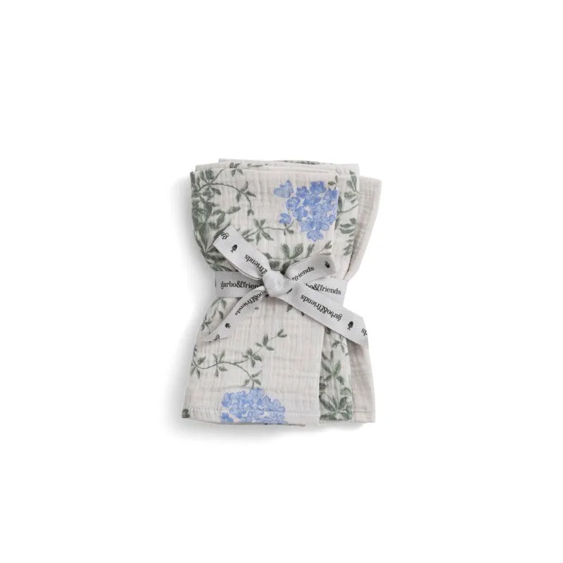 Plumbago Burp Cloths 3 pcs