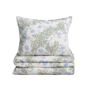 Plumbago Muslin Adult Bedset - Single