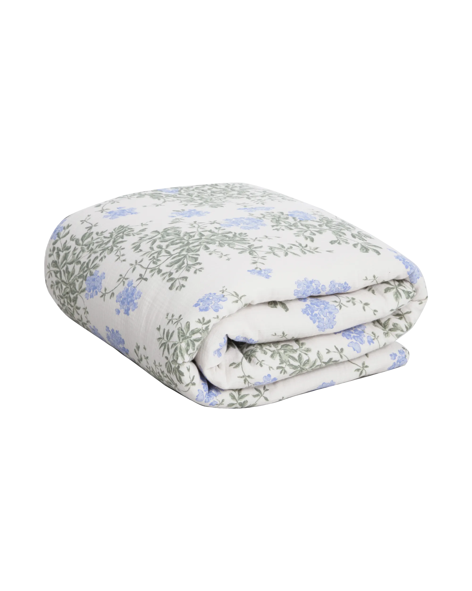 Plumbago Muslin Filled Quilt