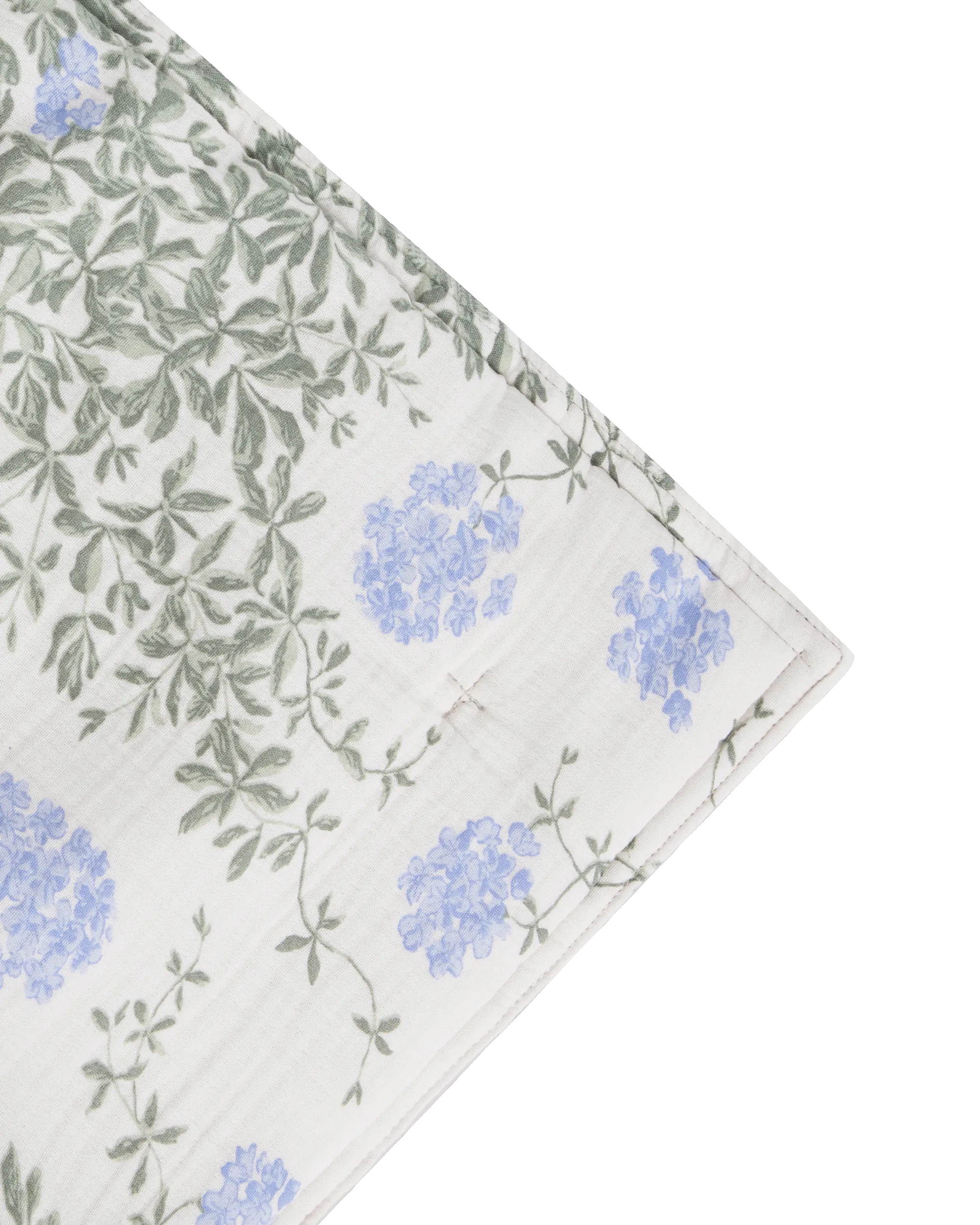 Plumbago Muslin Filled Quilt