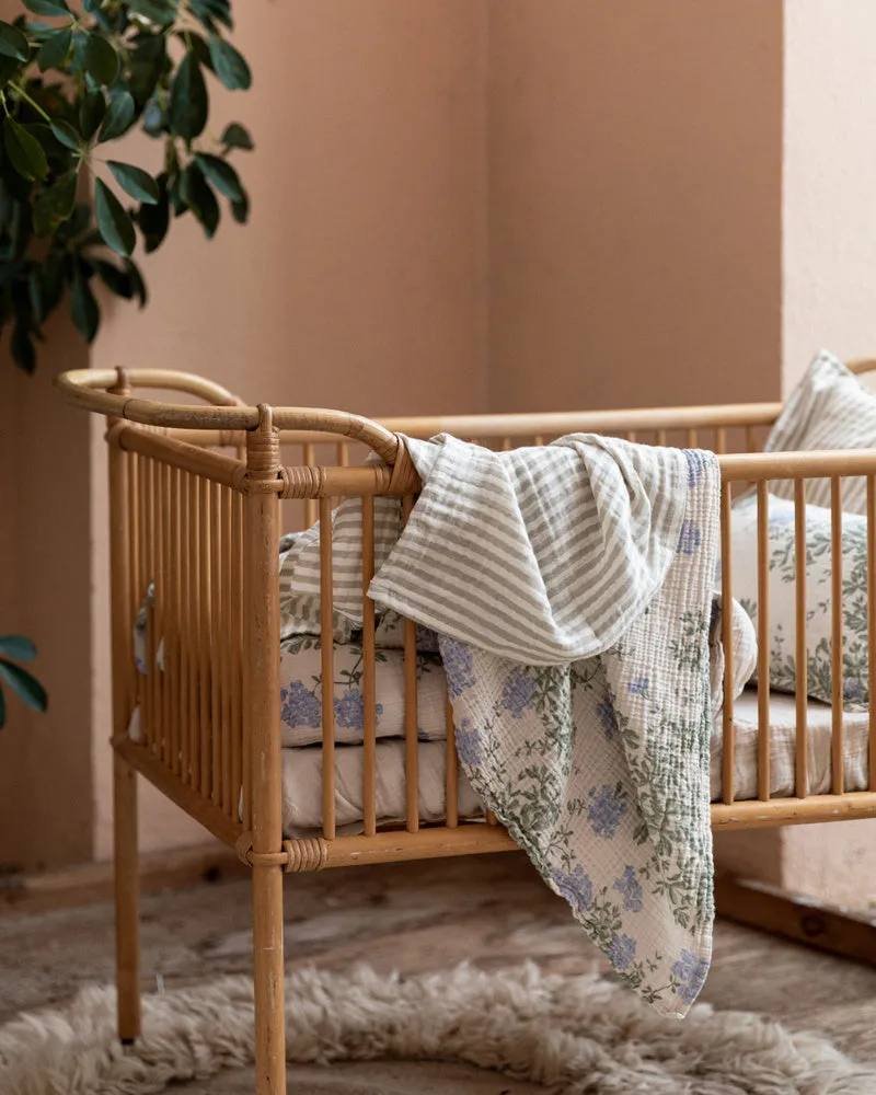 Plumbago Muslin Swaddle