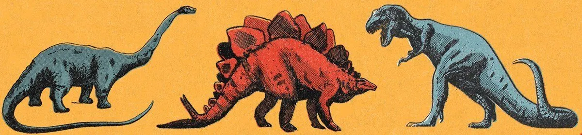 Prehistoric Land - Children's Umbrella