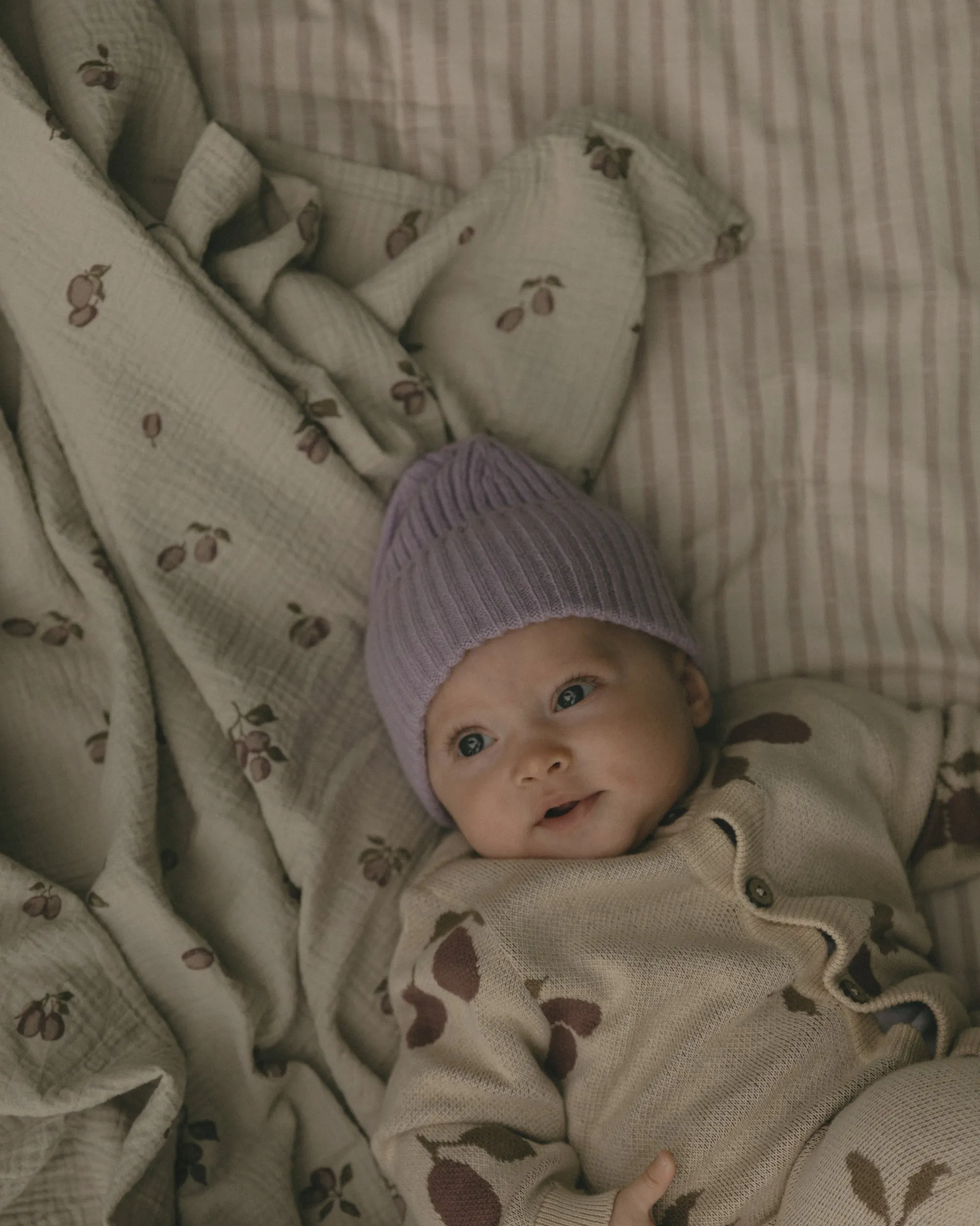 Prune Muslin Swaddle