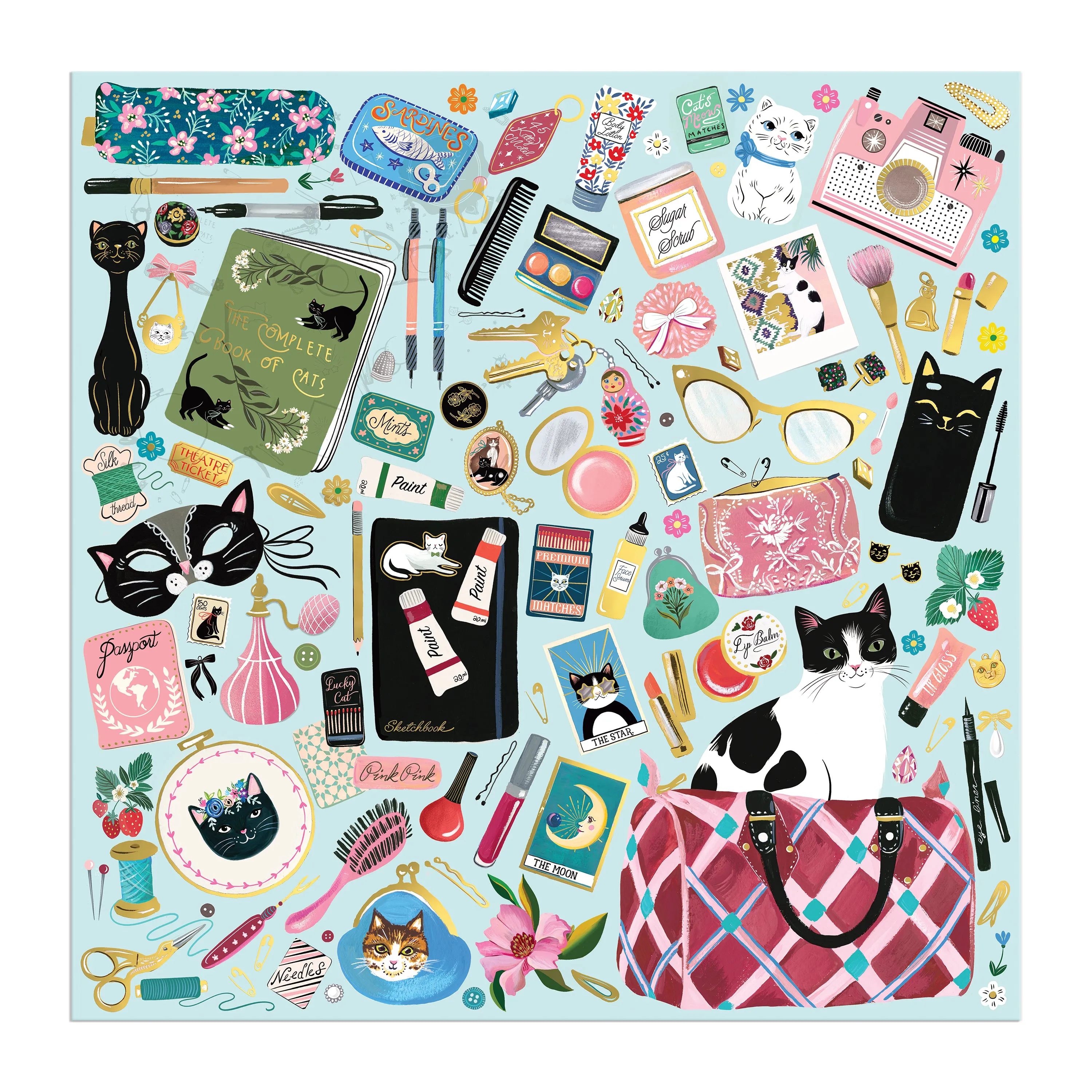 Purrfect Accessories 500pc Foil Puzzle