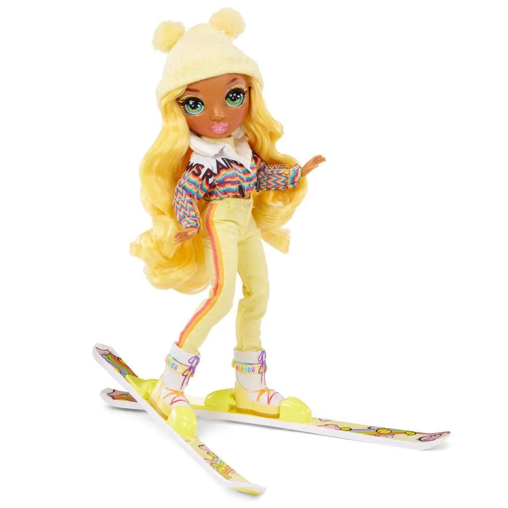 Rainbow High Winter Break Fashion Doll Sunny Madison Playset