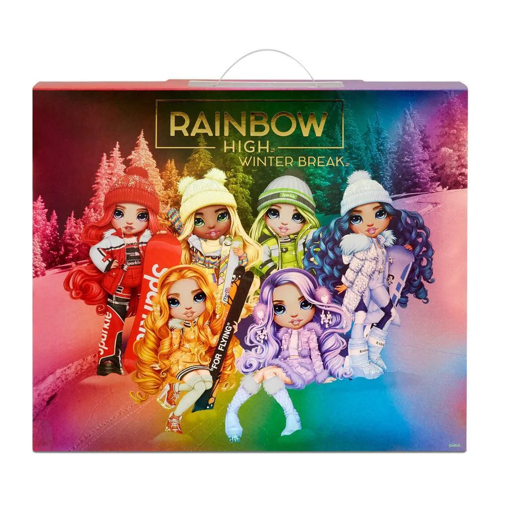 Rainbow High Winter Break Fashion Doll Sunny Madison Playset