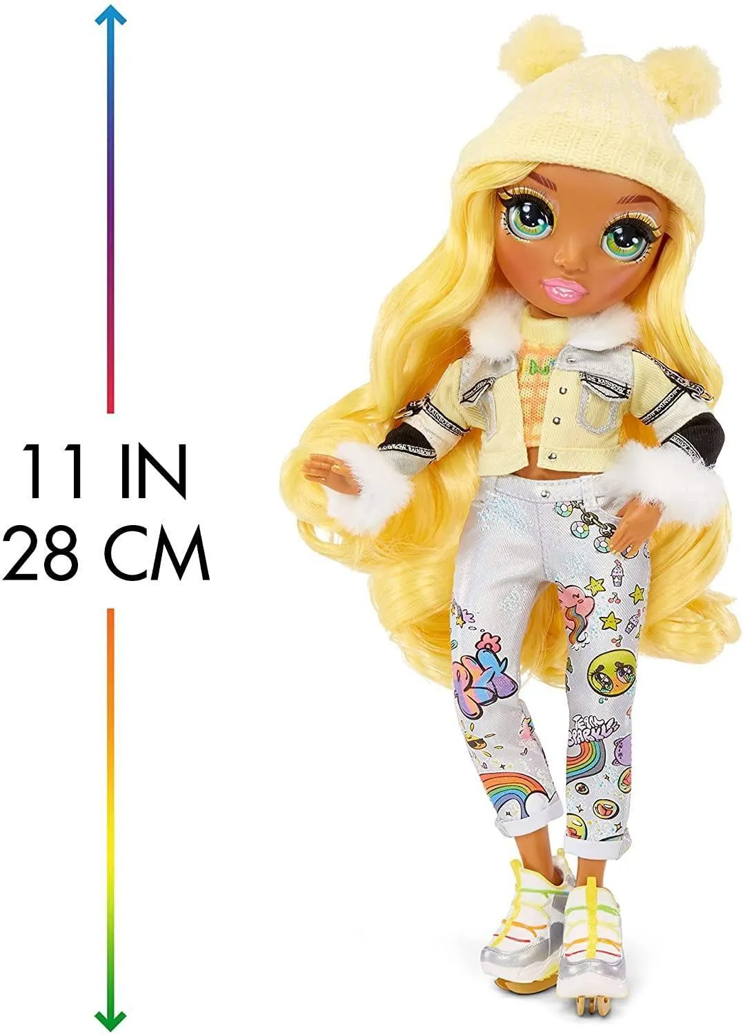 Rainbow High Winter Break Fashion Doll Sunny Madison Playset