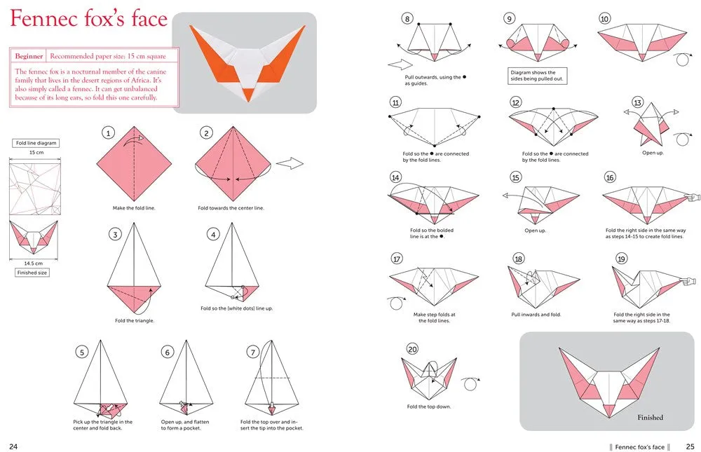 Realistic Origami Animals