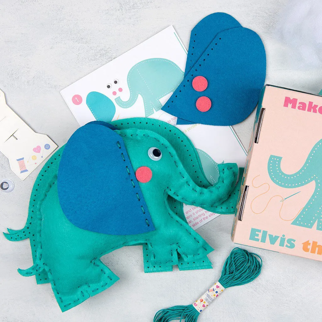 Rex Elvis The Elephant Felt Kit
