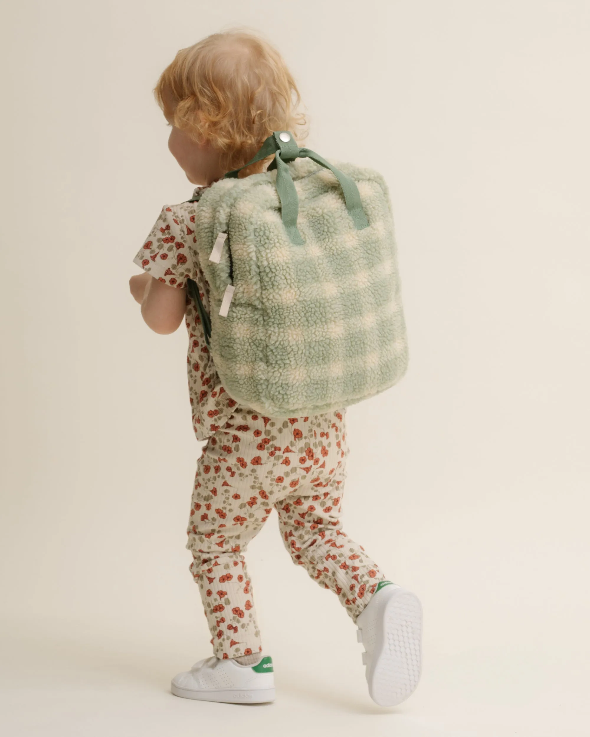 Sage Check Mini Backpack