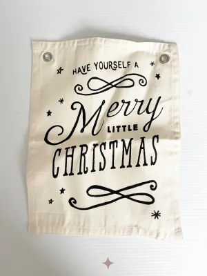 SAMPLE Banner Merry Little Christmas
