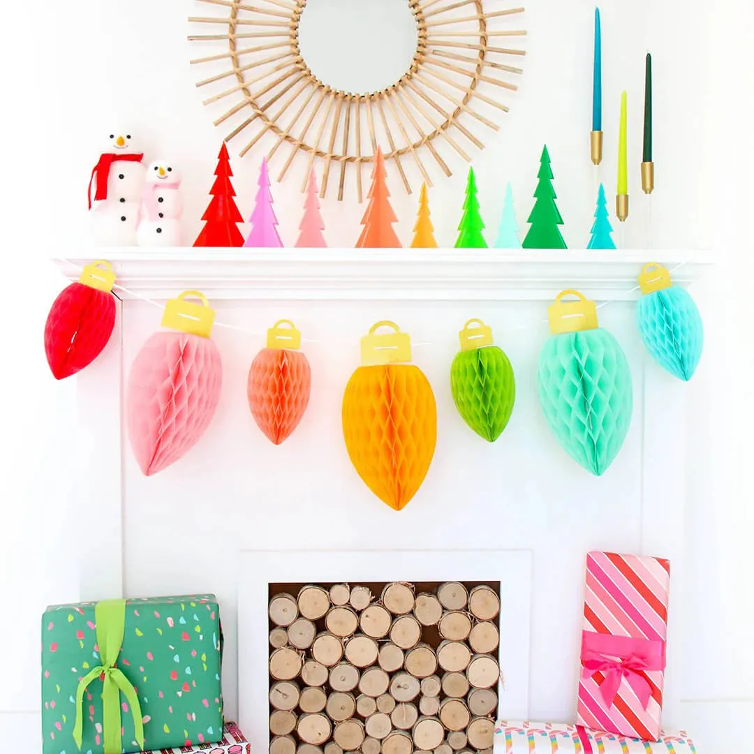 SAMPLE Kalico Chic Giant Honeycomb String Lights