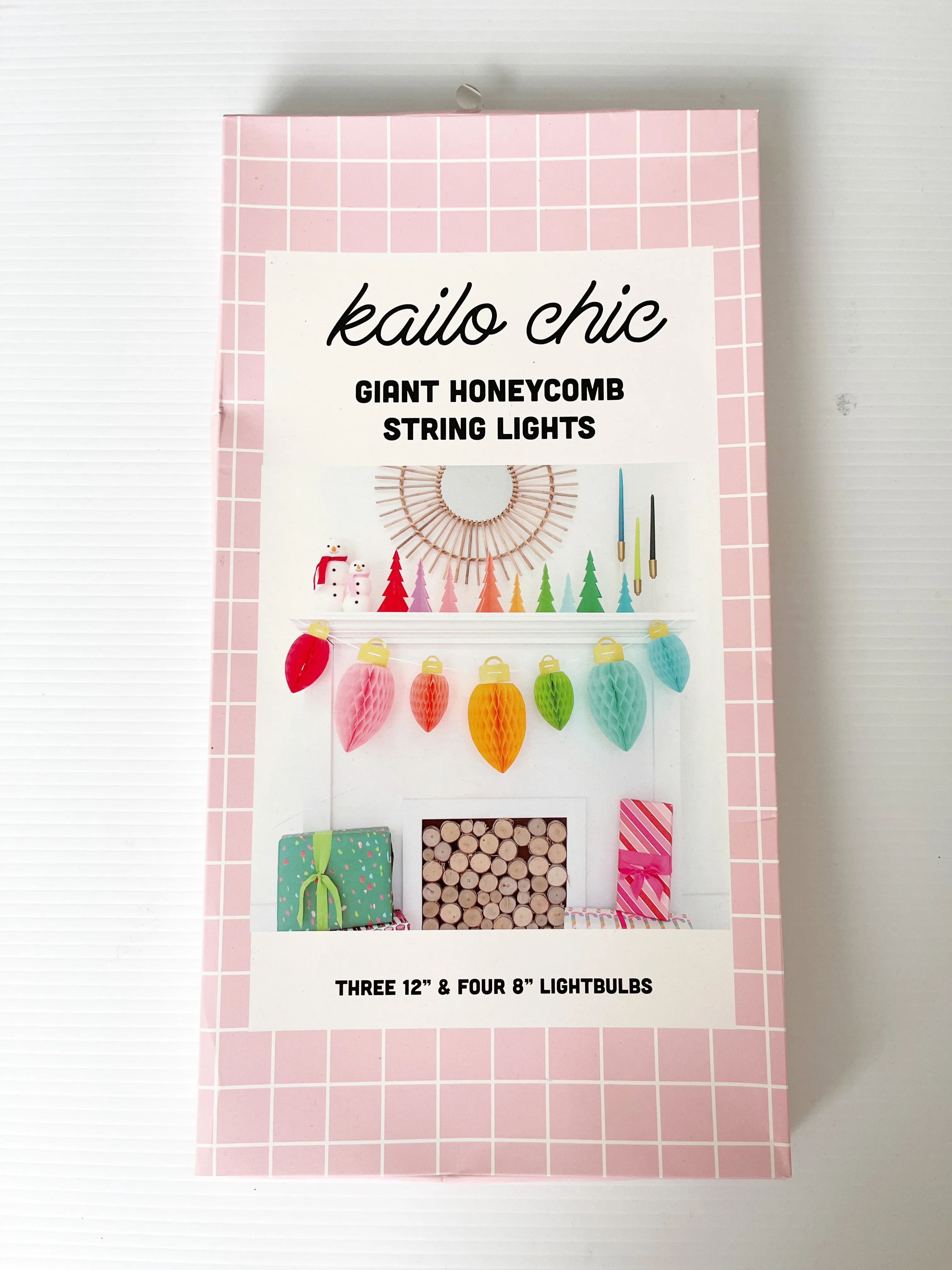 SAMPLE Kalico Chic Giant Honeycomb String Lights