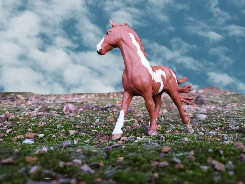 SCHLEICH 13794 Horse Pinto Stallion Figure