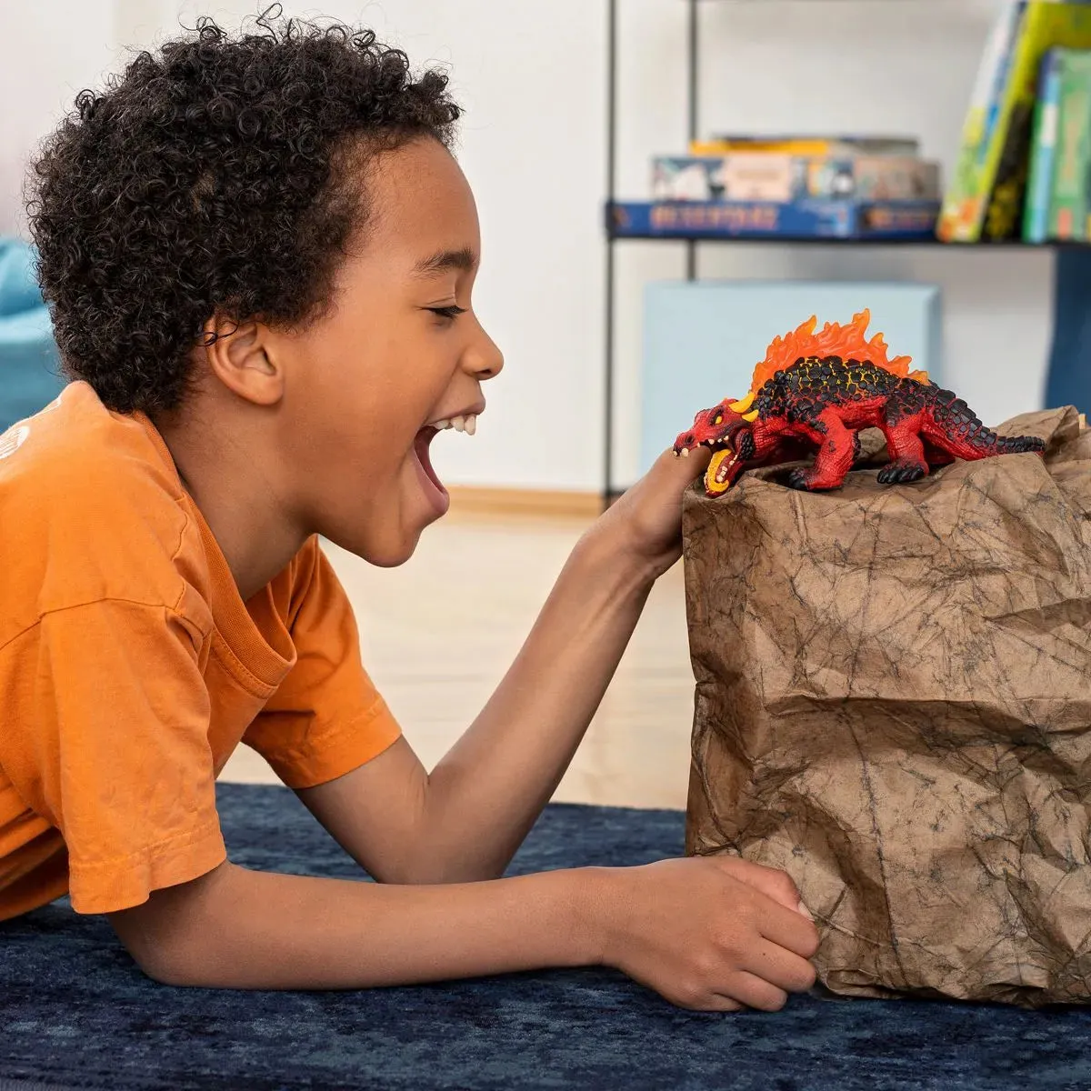 Schleich 70156 Magma Lizard Figure