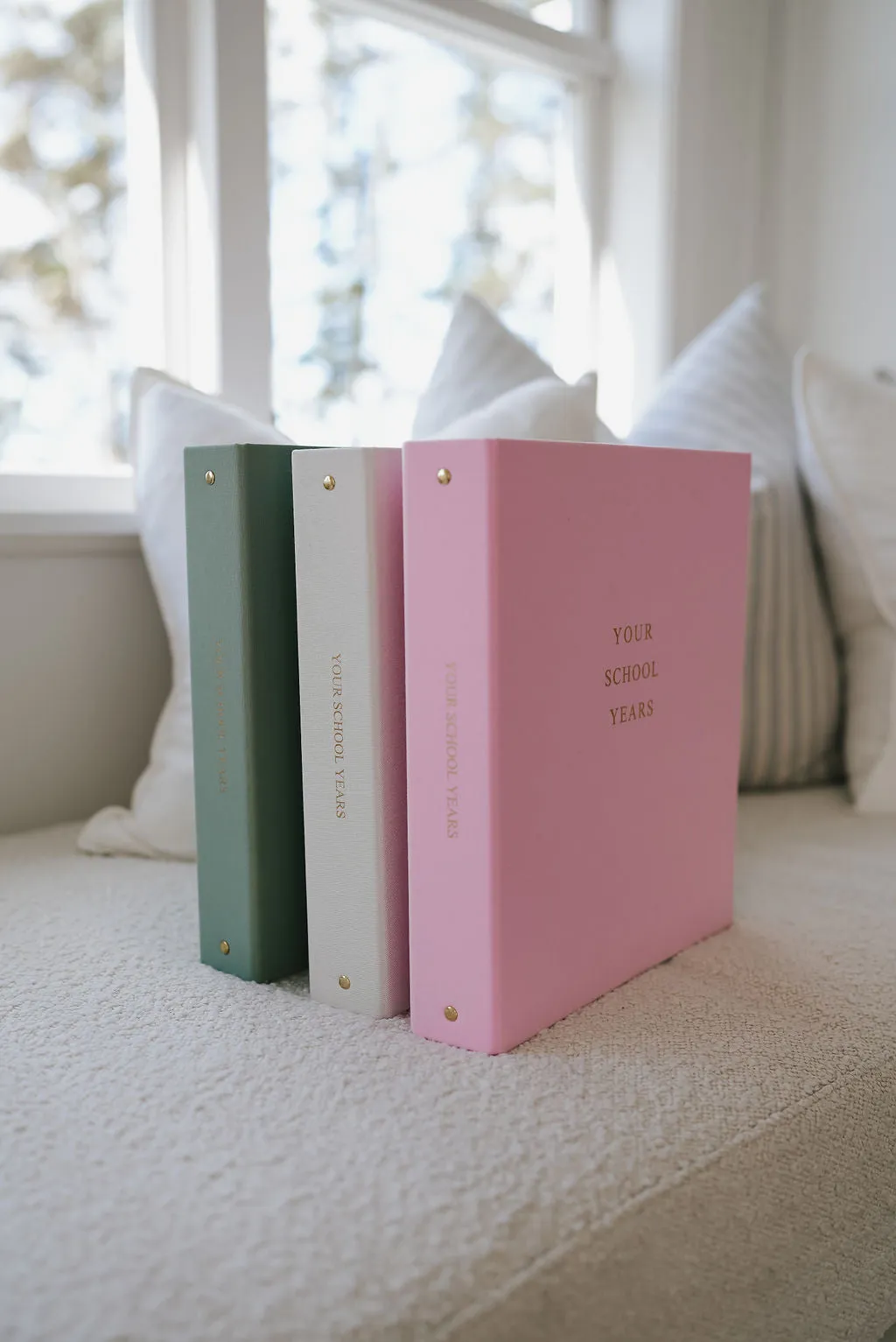 School Years Journal & Keepsake Organiser | Pink