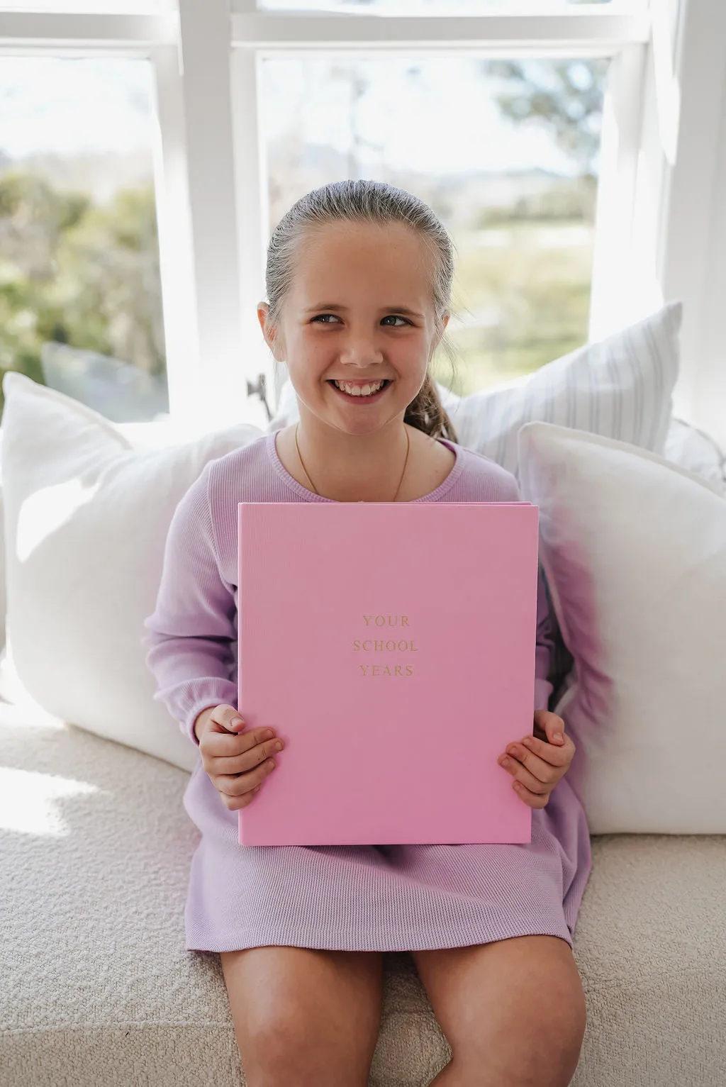 School Years Journal & Keepsake Organiser | Pink